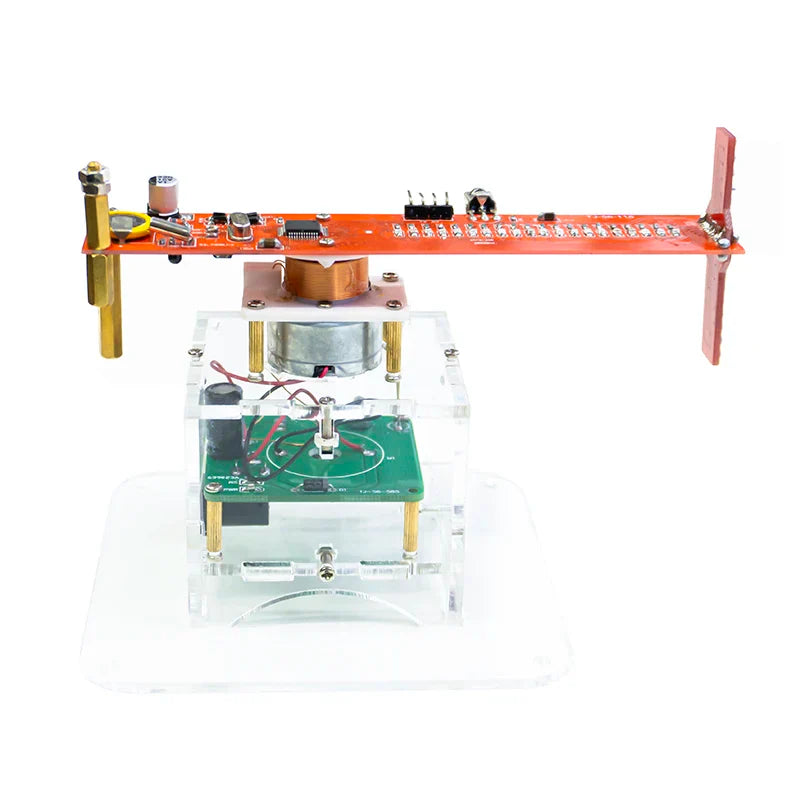POV – Kit d'affichage LED rotatif tridimensionnel, électronique, bricolage, pratique de soudage, microcontrôleur, horloge, pièces amples