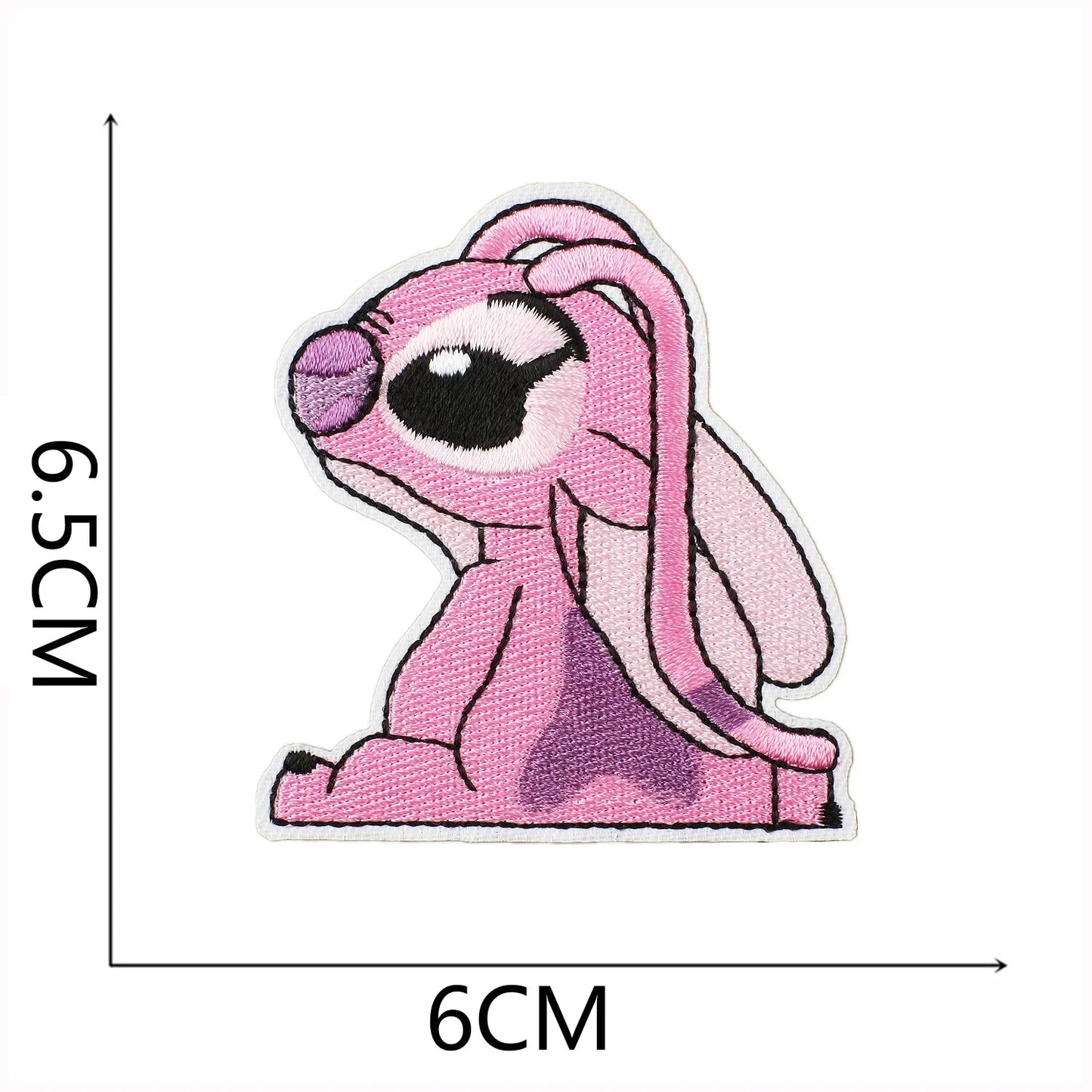 Cartoon Cute Anime Stitch Iron on Patches for Clothing T-shirt Bag Shose Stitch Patch Garment Stickers Embroidery Cloth Sticker