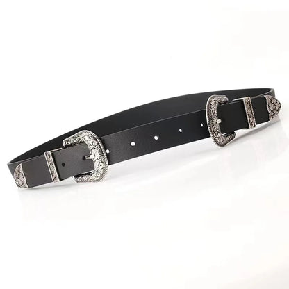 Western style double breasted waistband suitable for daily use
