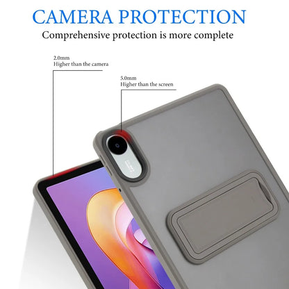 TPU Clear Soft Cover For Xiaomi Redmi Pad2 11 inch Shockproof Acrylic Tablet Stand Back Shell for Redmi Pad 2 2025 Case