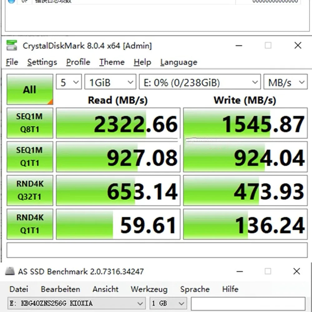 Original pour KIOXIA BG4 BG5 BG6 256G 512G 1 To 2230 M.2 Caméra Disque SSD PCIe3.0x4 4.0X4 NVMe M.2 Surface SteamDeck