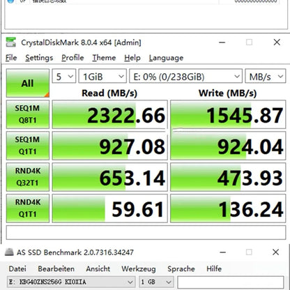 Original pour KIOXIA BG4 BG5 BG6 256G 512G 1 To 2230 M.2 Caméra Disque SSD PCIe3.0x4 4.0X4 NVMe M.2 Surface SteamDeck