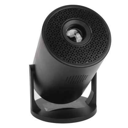 Video Projector Portable Projector Bluetooth Wireless Fidelity USB TV Sticks 8000lm Brightness Black for Laptop PC Smartphone