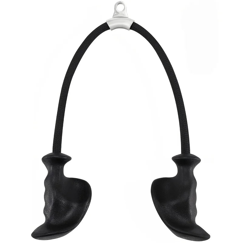 Corde de triceps avec poignées ergonomiques, corde de traction pour triceps de gymnastique pour machine à câble, système de poulie, fixation de câble de corde de triceps