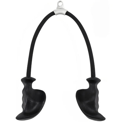 Corde de triceps avec poignées ergonomiques, corde de traction pour triceps de gymnastique pour machine à câble, système de poulie, fixation de câble de corde de triceps
