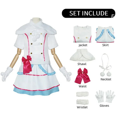 LoveLive Ayase Eli Cosplay Costume Adult Carnival Uniform  Anime Halloween Party Masquerade Costumes Women Game