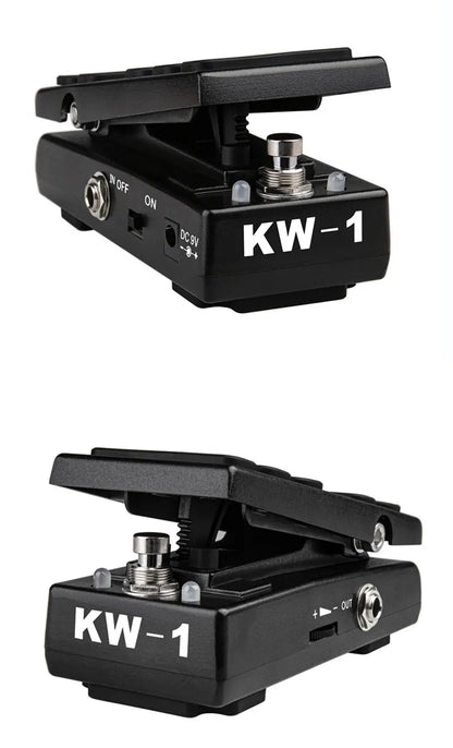 KOKKO Pédale d'effet guitare électrique Wah Volume 2 en 1 Contrôles au pied 2 modes Pédale multi-effets combo Pièces de guitare