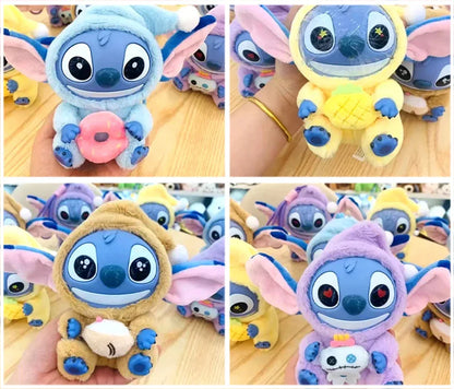 Stitch Eat Some Thing Before Sleep Series Vinyl Blind Box Bag Plush Pendant Cute Doll Mystery Box Toy Adult Gift