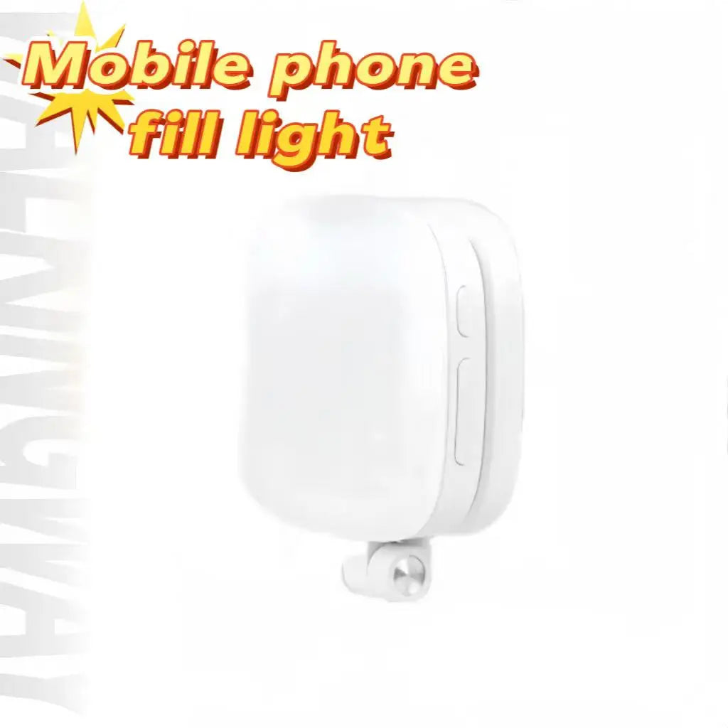 Lumière à selfie magnétique pour iPhone 360 MagSafe °   Anneau lumineux LED avec miroir parfait pour les selfie et les vlog