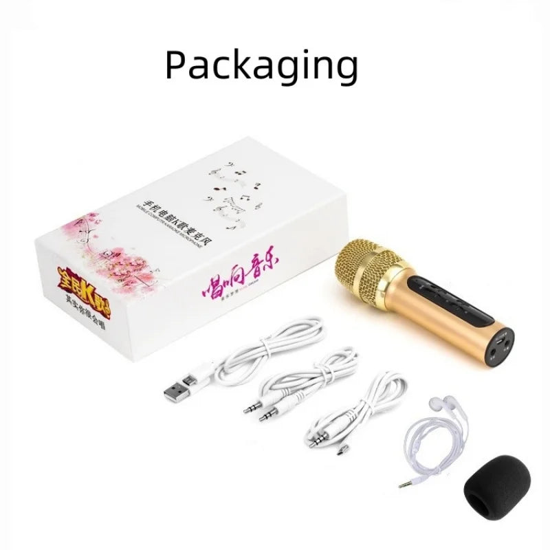 Wireless Bluetooth Karaoke Microphone, Portable Mini Handheld Mic Speaker for All Smartphones,Gifts for Girls Kids All Age