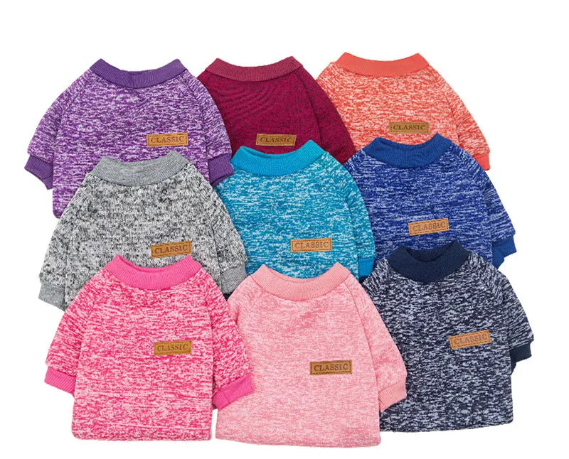 Winter clothes for small dogs, warm coats for Chihuahuas, Schnauzers, Pugs, sweatshirts, casual clothes for dogs and cats, pet access