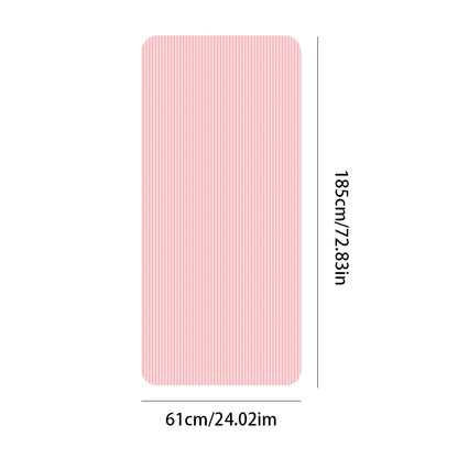 Yoga Mat Non Slip Exercise Mat Thick Solid Color Fitness Mat Yoga Workout Mat Multi-Function for Home Gym