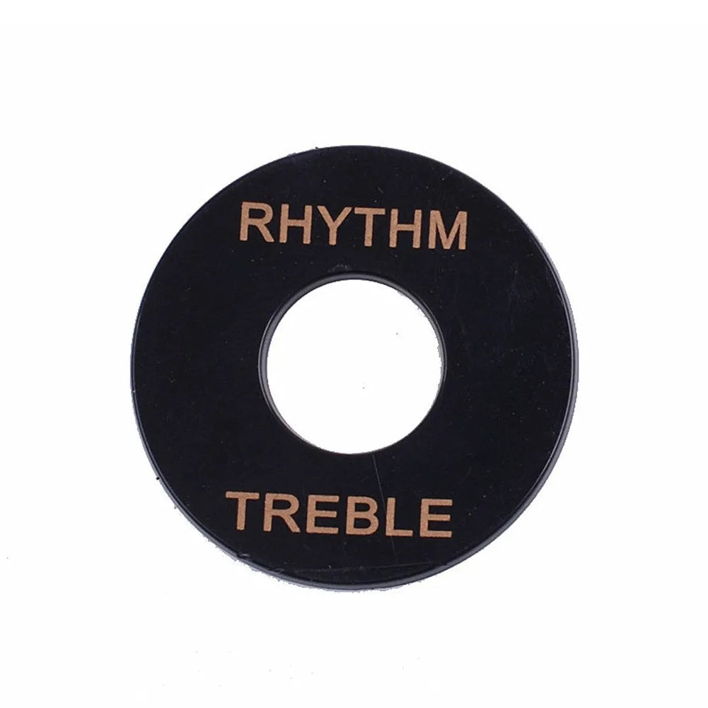 Anneau de commutation de sélection de rythme/treble, pour guitare Gibson Les Paul, interrupteur à trois vitesses, plaque de protection, anneau de sélection de couleurs