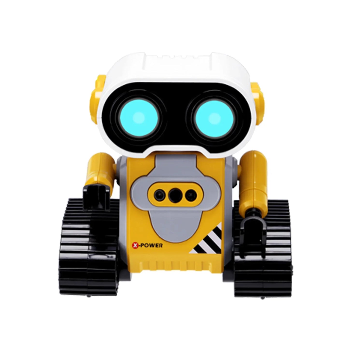 Robot Toys Robots télécommandés rechargeables 2,4 GHz avec démonstration automatique, musique, yeux LED, cadeau d'anniversaire pour filles et garçons