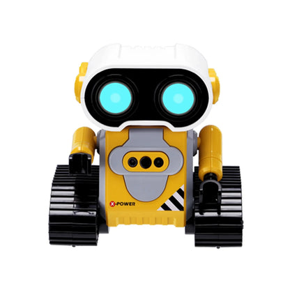 Robot Toys Robots télécommandés rechargeables 2,4 GHz avec démonstration automatique, musique, yeux LED, cadeau d'anniversaire pour filles et garçons
