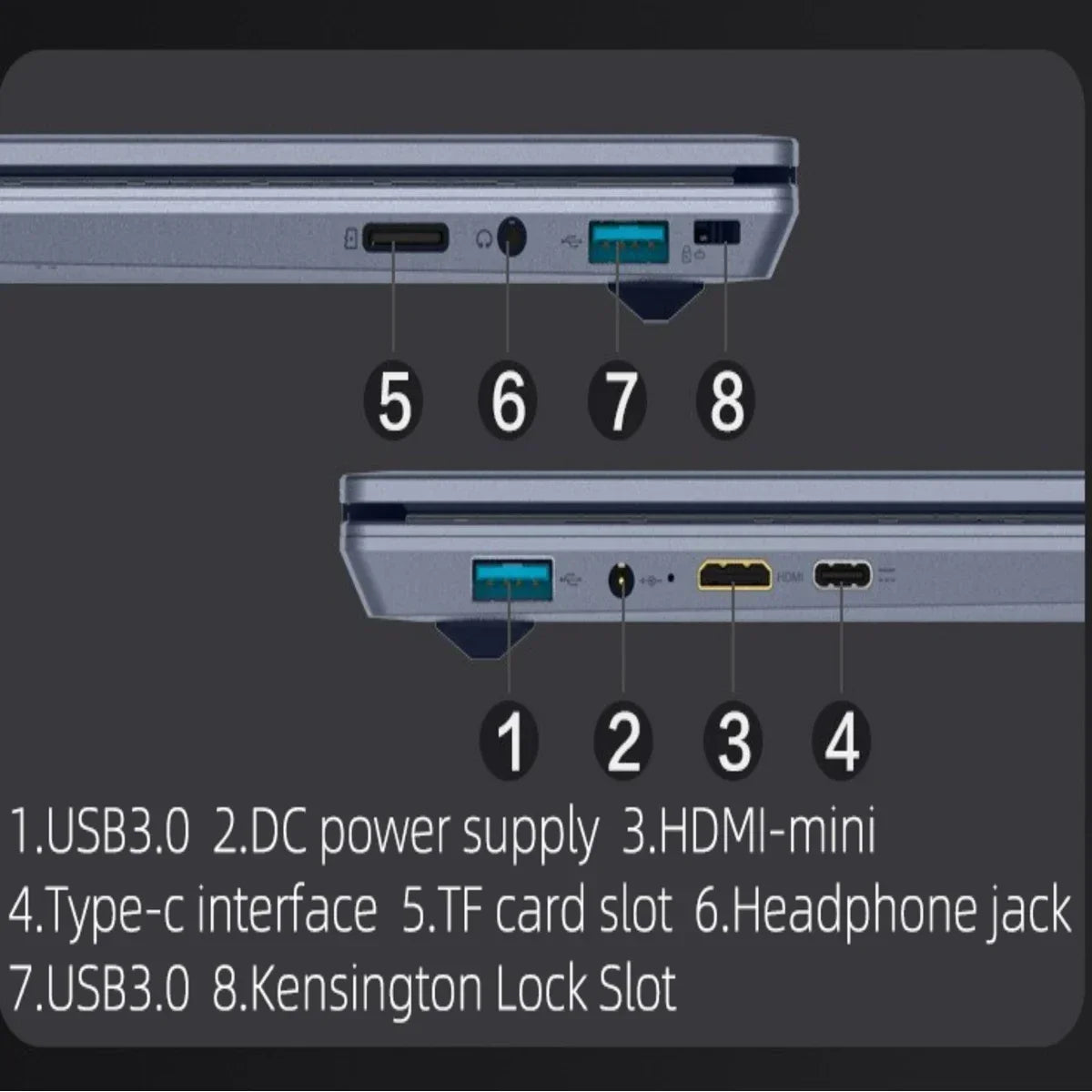 Facial recognition Intel Notebook N5095 Graphics UHD 16" Laptop 16GB 32GB RAM Max 2TB ROM Windows 11 Wifi 5 BT 4.2 RGB Keyboard