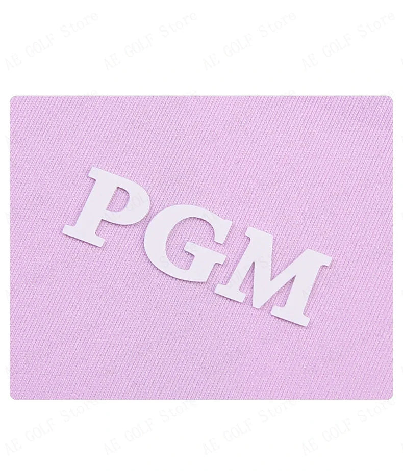 PGM Girls Golf T-shirts à manches longues Vêtements de golf pour enfants Tissu de sport confortable et doux pour la peau Vêtements pour enfants YF548