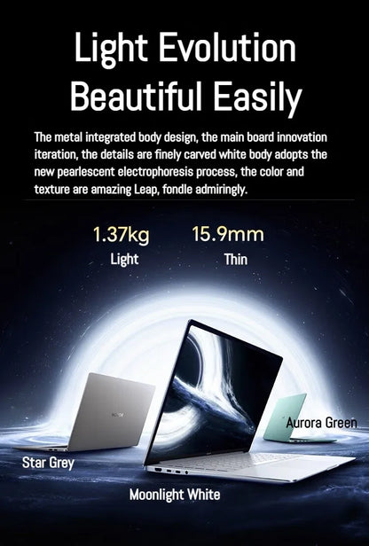 Honor MagicBook Pro 14 Laptop AI Thin Notebook 14.6-inch U5-225H U9-285H 16G/32G 1T 3.1K Screen 92Wh
