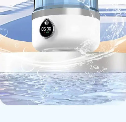 Mini Washing Machine Portable Rechargeable Fully Automatic Washing Machine for Underwear, Socks, and Small Laundry
