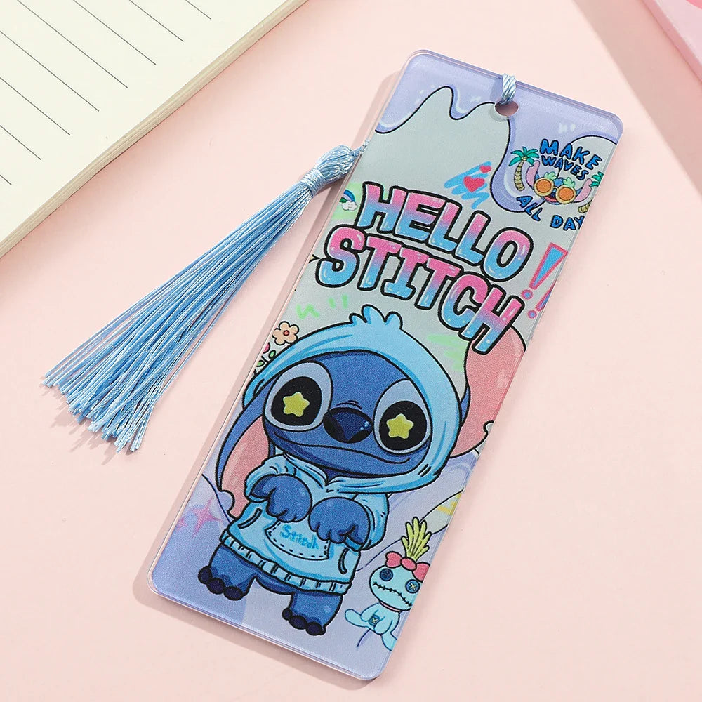 Cute Stitch Anime Bookmarks Anime Lovers Gifts Students Study Stationery Freshman Week Opening Season Back to School Gifts