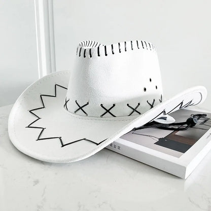 Chapeau de cowboy pour mariée, chapeau de cowgirl, accessoires de cowboy, chapeau de cowboy pour femme, NZM02