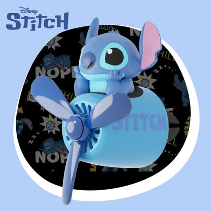 Stitch Air Freshener Car Perfum Kawaii Propeller Outlet Vent Fresheners Perfume Suitable for Car Interior Decoration