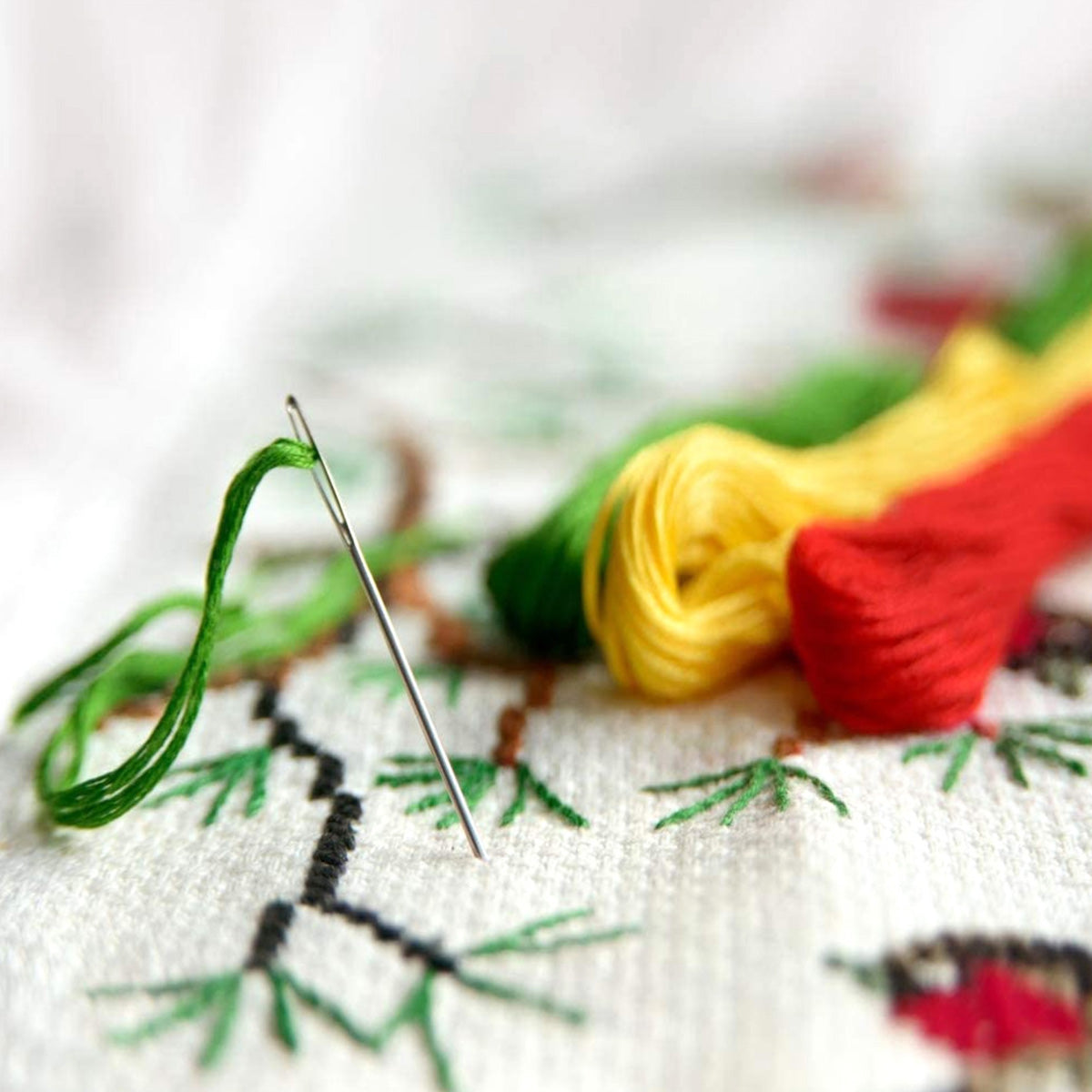 DIY Embroidery Stitchou Practice Kit Handmade Embroidery Starter for Beginner Hand Stitchou Embroidery Skill Techniques
