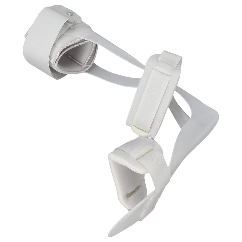 Orthèse de chute de pied orthèse de cheville réglable soutien orthèse de chute de pied attelle orthèse de pied de cheville pour soulager la douleur, posture correcte