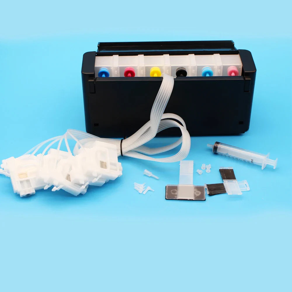 6 Colors L800 L1800 CISS Continuous Ink Supply System For Epson L800 L801 L805 L810 L850 L1300 Printer CISS