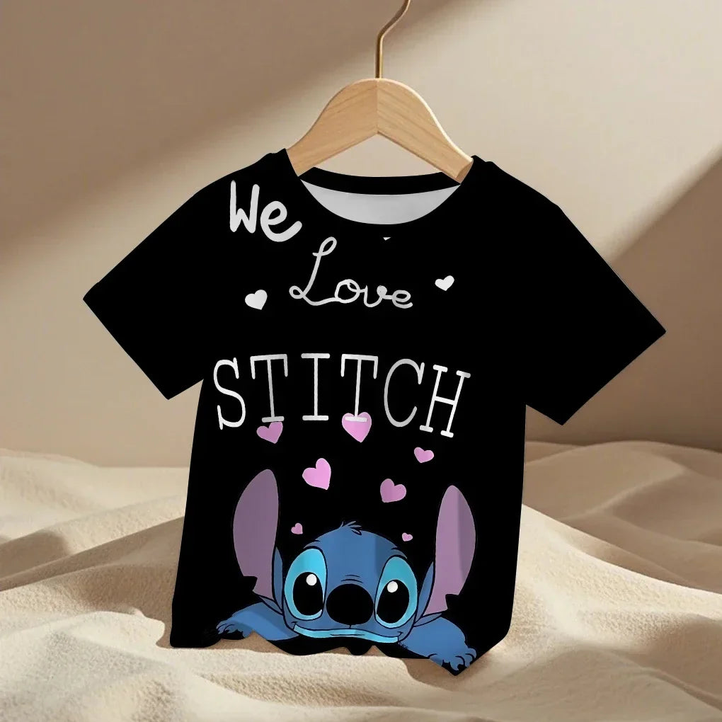 T-shirt imprimé en 3D pour enfants, vêtements d'été unisexes pour garçons et filles, tenue quotidienne décontractée avec