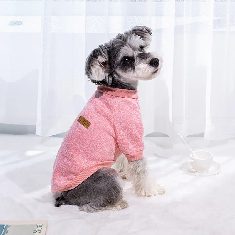 Veste d'hiver chaude pour chiots et chats, vêtements pour petits chiens, chihuahuas, schnauzers, carlins, sweat-shirts, costumes décontractés pour animaux de compagnie