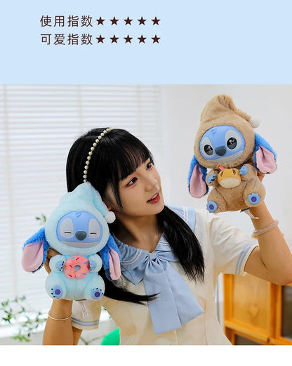New Stitch Eat Something before Sleep Series Vinyl Blind Box Plush Pendant Cute Doll Mystery Bag Toy for Adult Birthday Gift