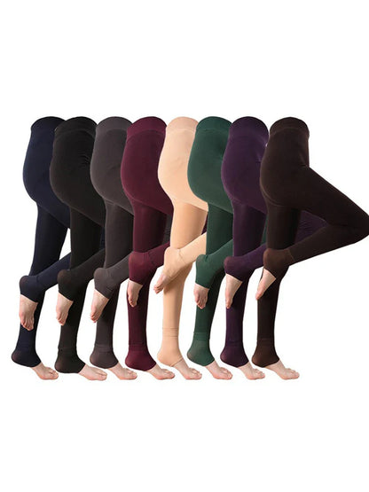 Leggings d'hiver tricot velours Legging décontracté nouveau haute élastique épaissir dame chaud noir pantalon pantalon slim pour femmes Leggings