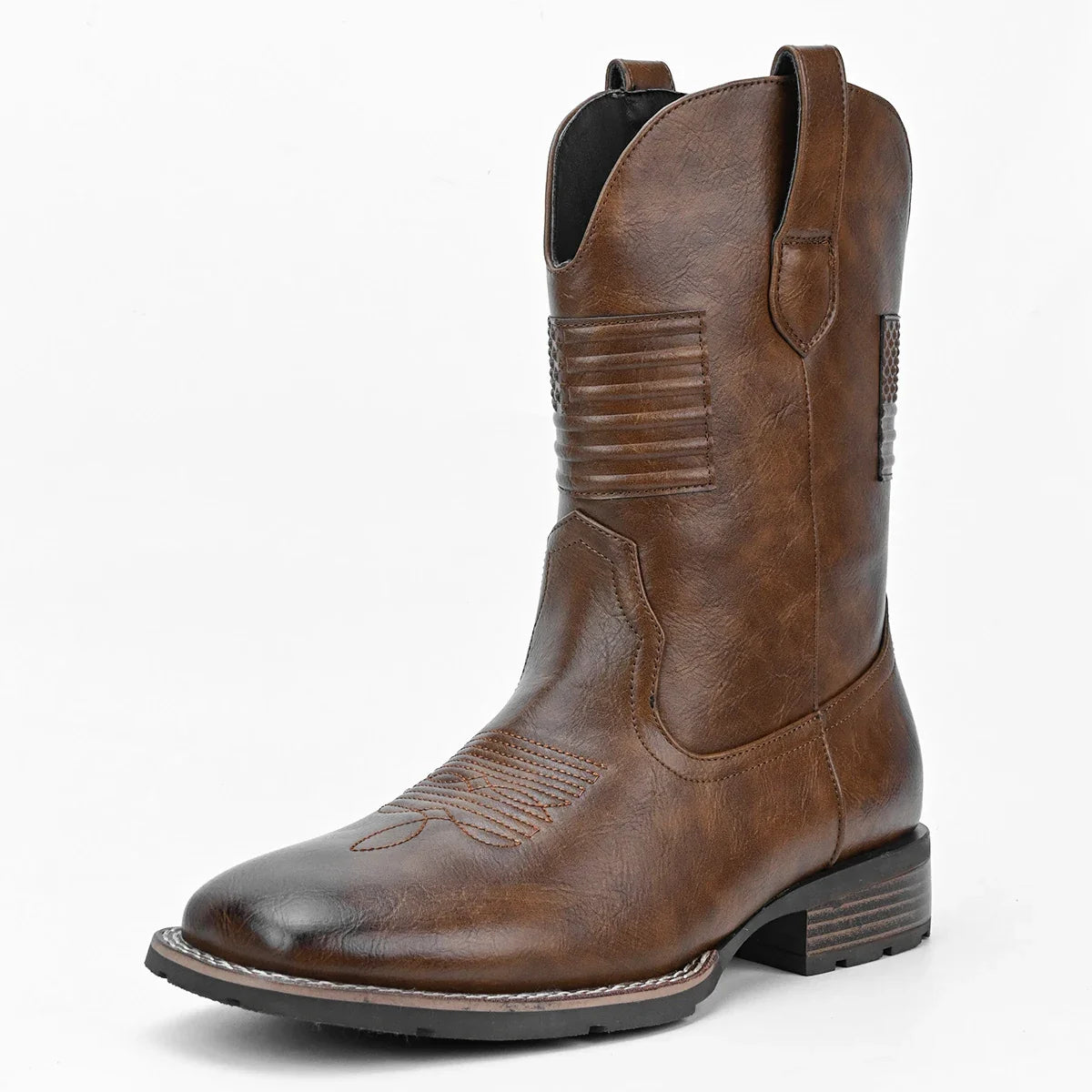 Men's Boots Personalized Design Fashionable Western Cowboy Boots