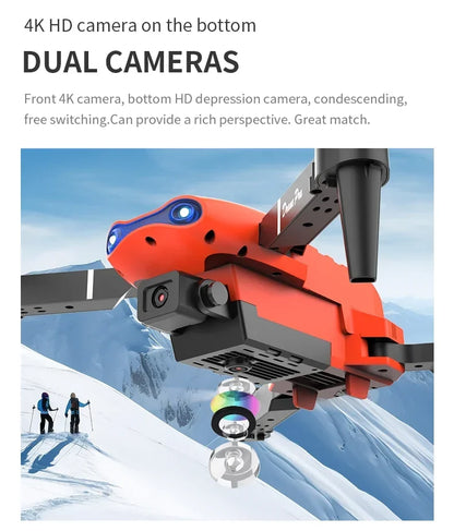 Drone RC E99Pro 4K avec caméra HD grand angle 2024 P, hélicoptère pliable, WIFI FPV, jouet cadeau recommandé, 1080