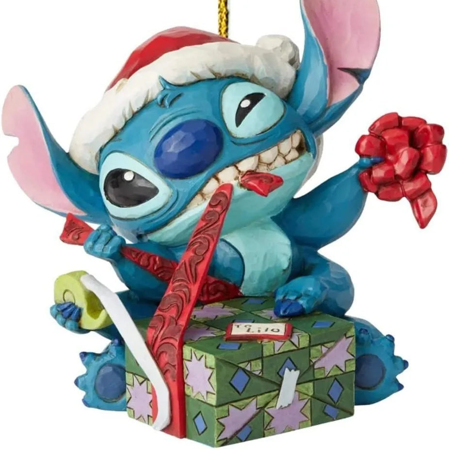 Stitch Christmas Decoration Pendant Cute Cartoon Lilo & Stitch Christmas Tree Pendant 2D Acrylic Plate Diy Party Home Decor Gift