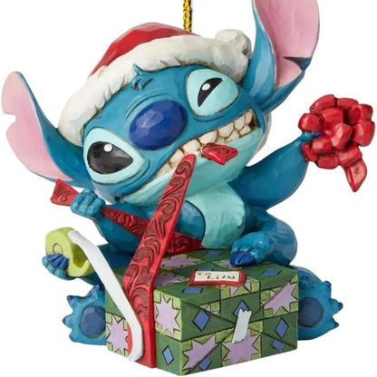 Stitch Christmas Decoration Pendant Cute Cartoon Lilo & Stitch Christmas Tree Pendant 2D Acrylic Plate Diy Party Home Decor Gift