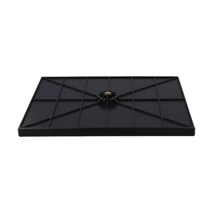 Nouveau plateau de projecteur 1 * plateau de projecteur 1/4 vis 100% tout neuf 25*18 cm cm (L * W) noir pour trépied support de haute qualité