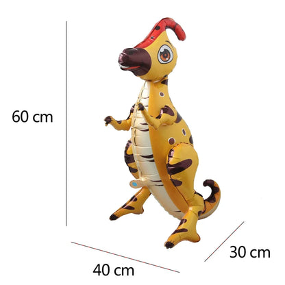 3D Self standing Dinosaur Tyrannosaurus Animal Balloons for Birthday Party Baby Shower Decoration Kit Inflatable Party Supplies