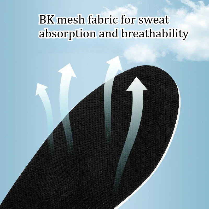 Semelle intérieure orthopédique Support de voûte plantaire semelles orthopédiques pour pieds plats pour soulager la pression du mouvement de l'air coussin d'amortissement semelle intérieure rembourrée