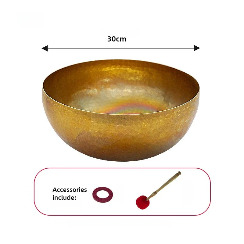 Low Frequency Singing Bowl Meditation Mindfulness Singing Bowl Yoga Relaxation Sound Healing Bowls Brass Percussion Instruments