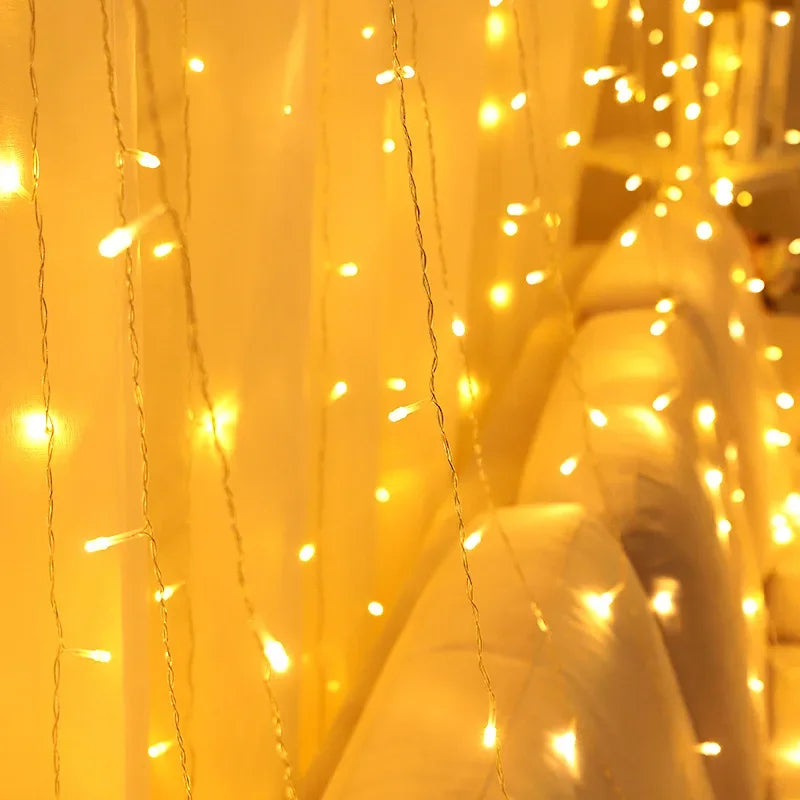 8 Modes USB bâton de glace lumière chaîne fête de mariage lumière LED guirlande intérieure maison festival fête jardin chambre rideau décoration