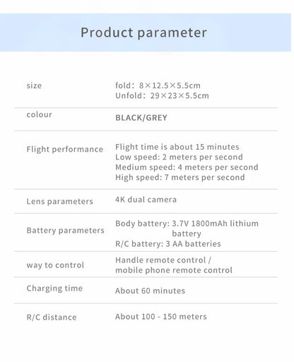 Drone RC E99Pro 4K avec caméra HD grand angle 2024 P, hélicoptère pliable, WIFI FPV, jouet cadeau recommandé, 1080