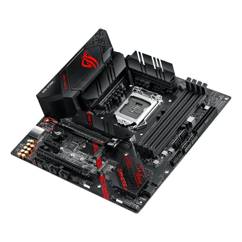 ASUS ROG STRIX B460-G GAMING motherboard Socket 1200 supports 10th Gen Core, Pentium Gold and Celeron CPU processors