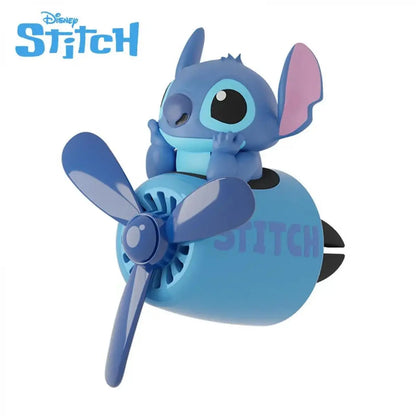 Stitch Air Freshener Car Perfum Kawaii Propeller Outlet Vent Fresheners Perfume Suitable for Car Interior Decoration