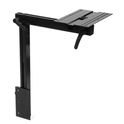 Pied de table amovible pieds de table réglables noir robuste amovible 360 °   Rotation oxydée légère pour yachts RV
