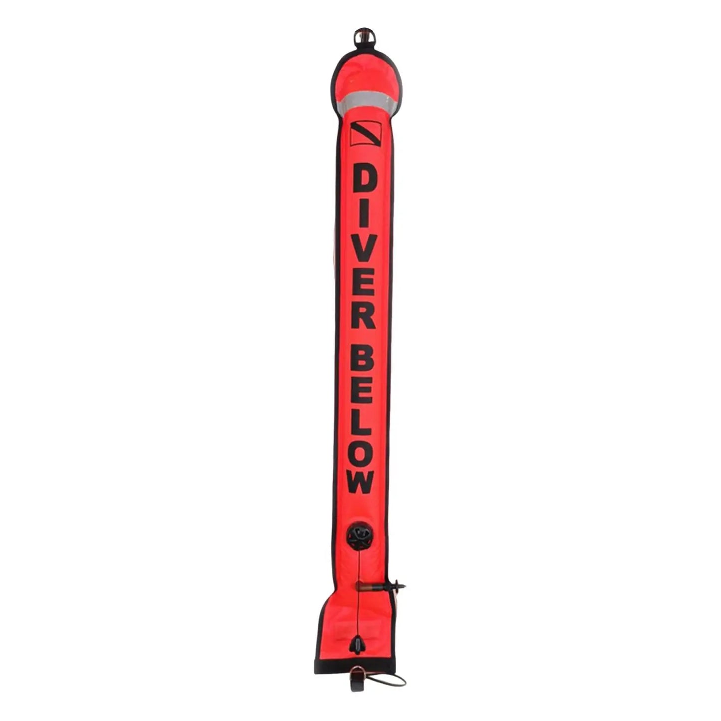 Bouée de marqueur de Surface de plongée sous-marine, équipement Compact pour plongeur sous-marin, Tube gonflable de plongée en apnée