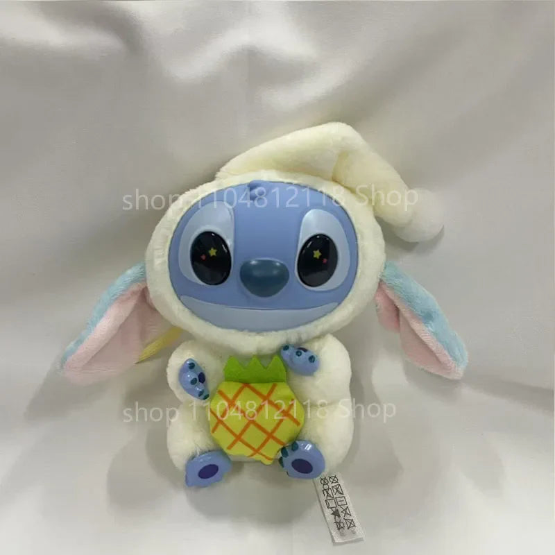 15CM New Stitch Eat Something Before Sleep Series Blind Box Plush Dolls Pendant Cute Doll Ornament Mystery Box Surprise Toy Gift