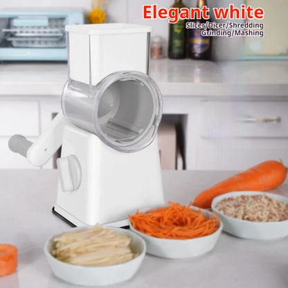 Premium Multi-Purpose Vegetable Chopper - Slices, grinds, chops and julienne fruits without much effort - Includes container,