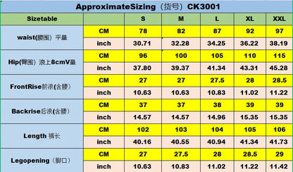 Streetwise Stretch Patch Jeans For Men Bottom Baggy Men's Clothing Summer Solid New Fashion Mid Waist Patchwork Long Pants Male